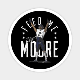 D.J. Moore Chicago Feed Me MOORE Magnet